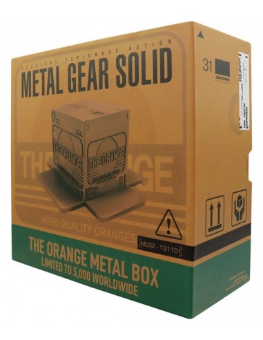 Replica Metal Gear Solid 2 Cardboard...