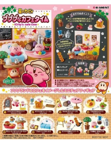 Kirby Minifiguras 6 cm Kirby's Café...