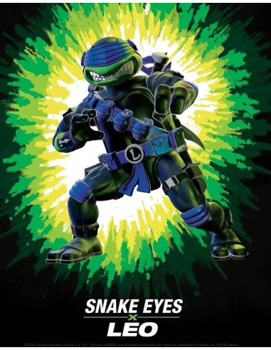 Leonardo x Snake Eyes Teenage Mutant...