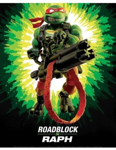 Raphael x Roadblock Teenage...