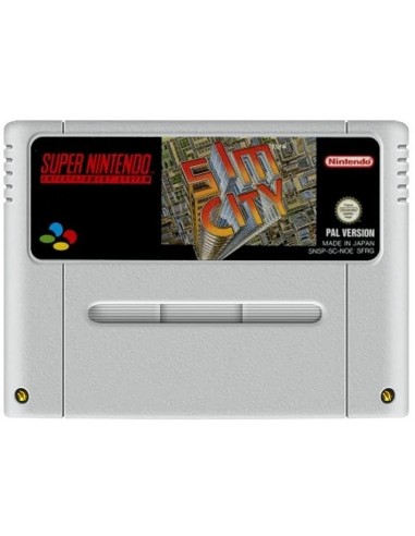 Sim City (Cartucho) - SNES