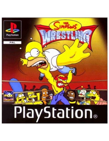 The Simpsons Wrestling (Caja...