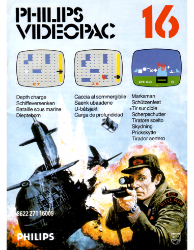 Philips Videopac 16 Depth Charge /...