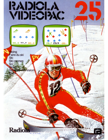 Philips Videopac 25 Skiing - VD