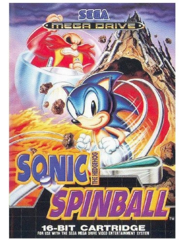 Sonic Spinball (Sin Manual) - MD
