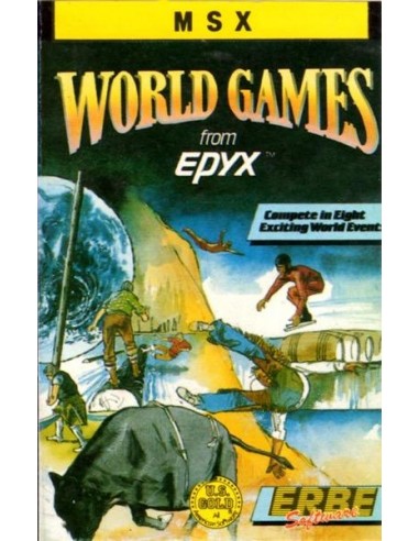 World Games (Manual Pintado) - MSX