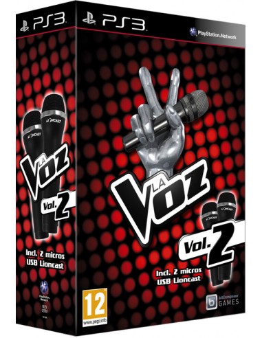 La Voz Vol. 2 + Dos Micrófonos - PS3