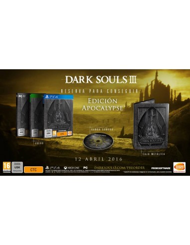 Dark Souls III Edición Apocalypse - PS4