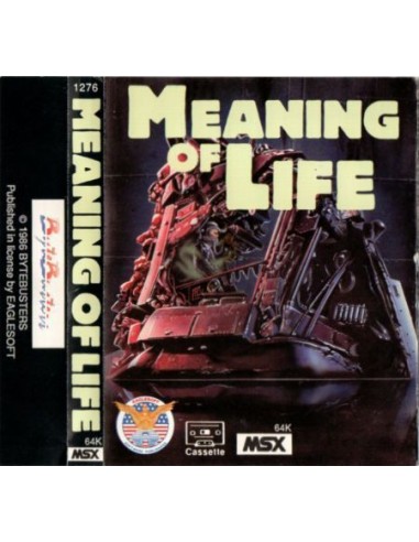 Meaning Of Life - MSX