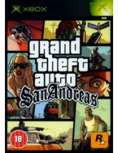 Grand Theft Auto San Andreas - XBOX