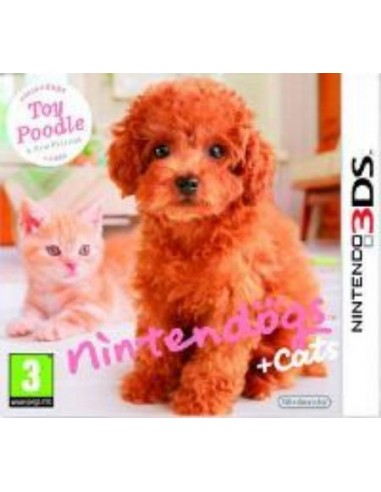 Nintendogs + Gatos Caniche Toy - 3DS