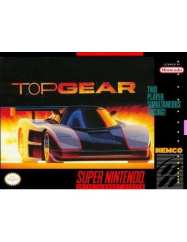 Top Gear (NTSC-U) - SNES