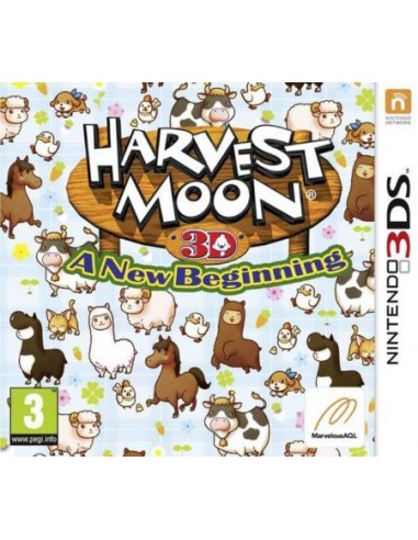 Harvest Moon a New Beginning - 3DS