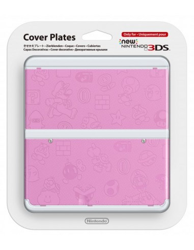 Cubierta New 3DS Mario Rosa - 3DS
