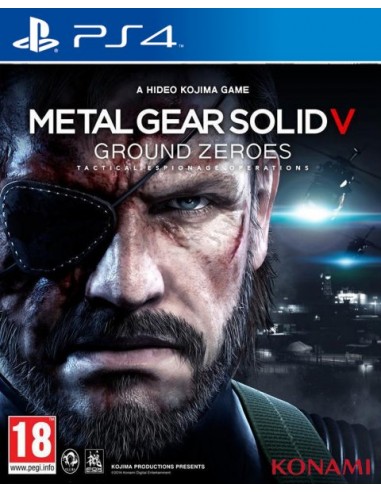 Metal Gear Solid V Ground Zeroes - PS4