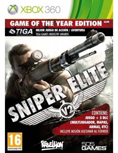Sniper Elite V2 Game of the Year - X360
