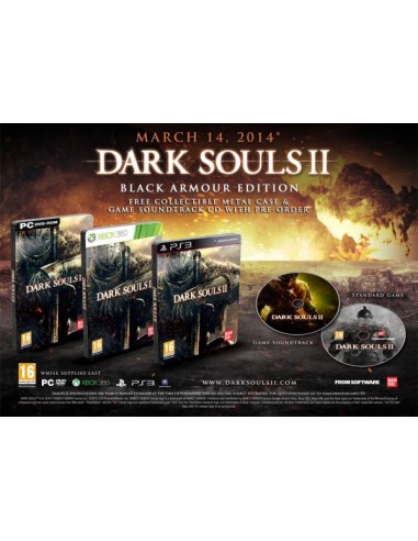 Dark Souls 2 Edicion Black Armour - X360