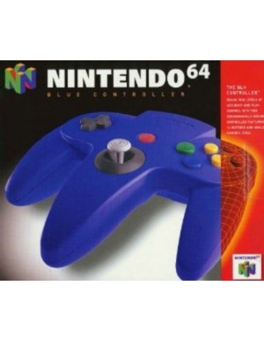 Controller N64 Azul (Con Caja) - N64
