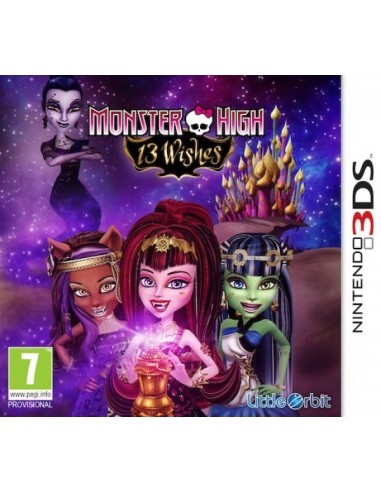 Monster High 13 Monstruo Deseos - 3DS