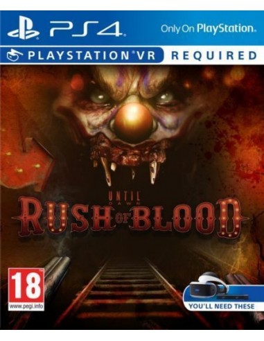 Until Dawn Rush of Blood (VR) - Ps4