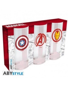 Pack 3 Vasos Marvel 29 CL