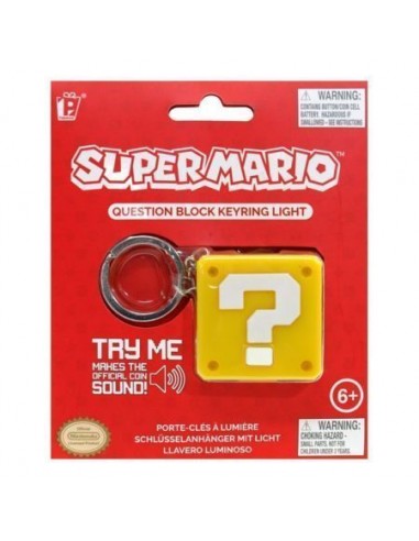 Llavero Super Mario Question Block