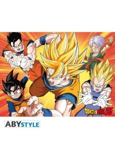 Poster Dragon Ball Z Saiyans 52 38