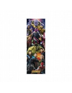 Poster puerta Marvel...
