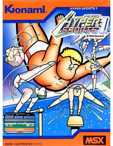 Hyper Sports 1 (Cartucho) - MSX
