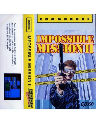 Impossible Mission II (Erbe) - C64