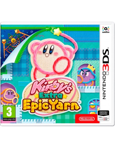Más Kirby en el reino de los Hilos - 3DS