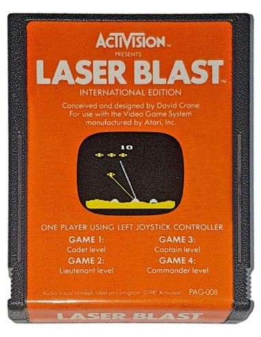 Laser Blast (Cartucho) - A26