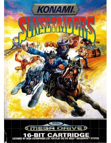 Sunset Riders (Sin Manual) - MD