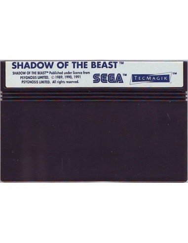 Shadow Of The Beast (Cartucho) - SMS