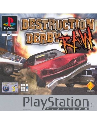 Destruction Derby Raw (Platinum) - PSX