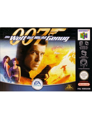 007 The World is Not Enough- N64