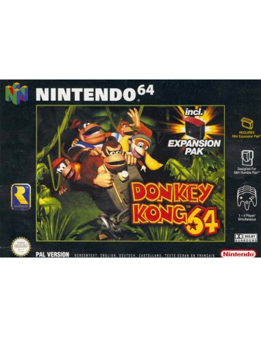 Donkey Kong 64 (Con Expansión Pack) -...