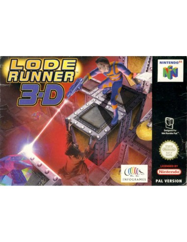 Lode Runner 3-D - N64