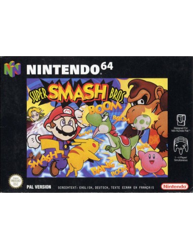 Super Smash Bros (Sin Manual) - N64