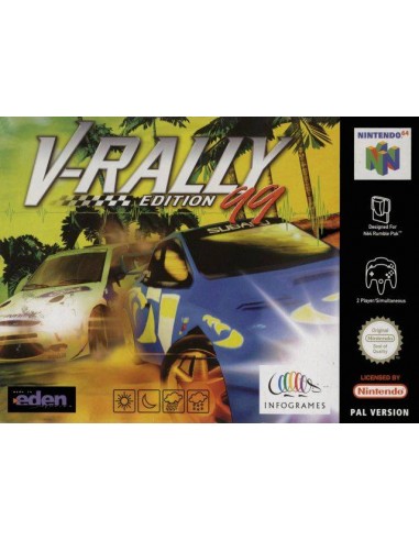 V-Rally 99 (sin manual) - N64