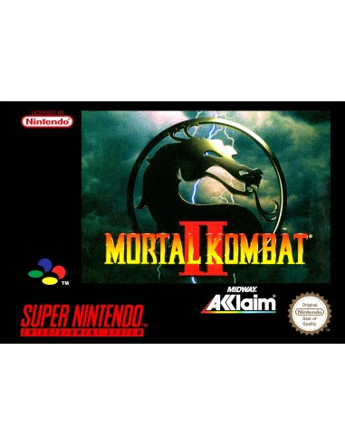 Mortal Kombat II (Sin Manual) - SNES