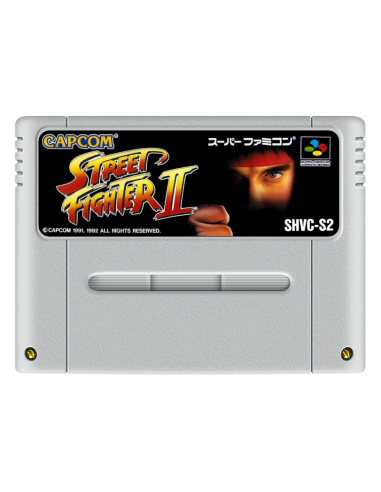 Street Fighter II (Cartucho-NTSC-J) -...