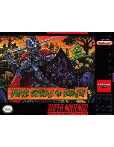 Super Ghouls'N Ghosts (NTSC-U)- SNES