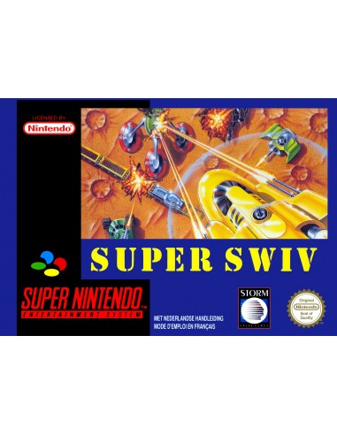 Super Swiv (Sin Manual) - SNES