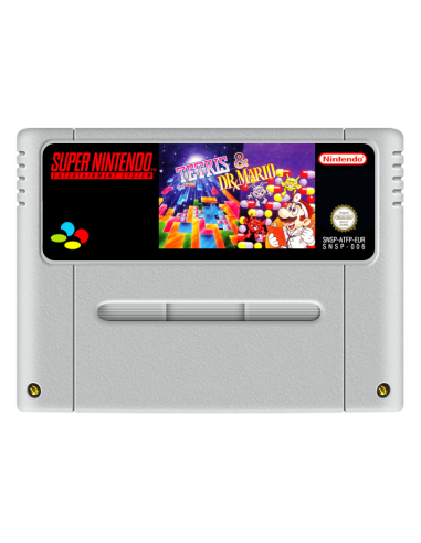 Tetris Dr Mario (Cartucho) - SNES