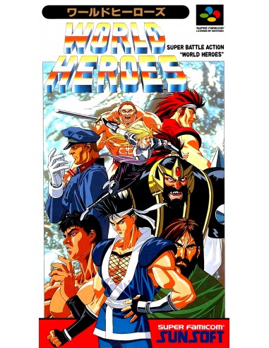 World Heroes (NTSC-J) - SNES