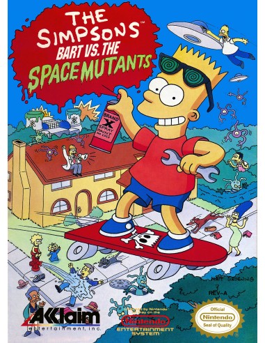 Bart vs Space Mutants - NES