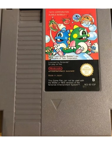 Bubble Bobble (Cartucho) - NES