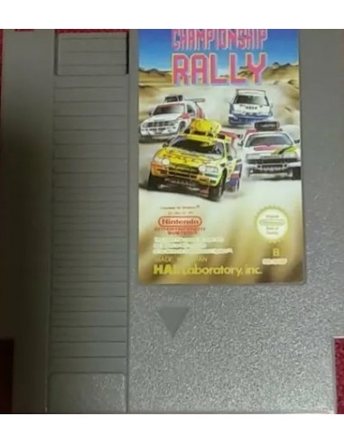 Championship Rally (Cartucho) - NES