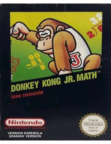 Donkey Kong Jr Math (Sin Manual) - NES